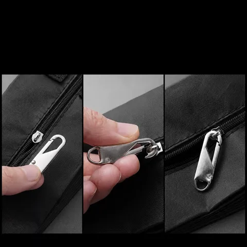 Detachable Zipper Pull Head Tool Free Zipper Repair Kit For Bags Jackets Coats Boots Clothes Alloy Zipper Sliders