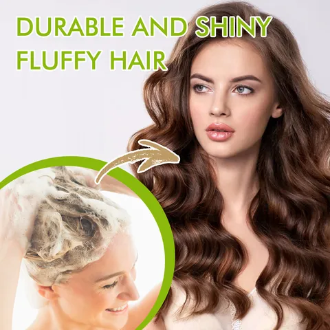 Pflanzenessenz Haarfärbe Shampoo 3 in 1 Nährende Glatte Haarpflege Natürliches Farbshampoo Für Damen Und Herren