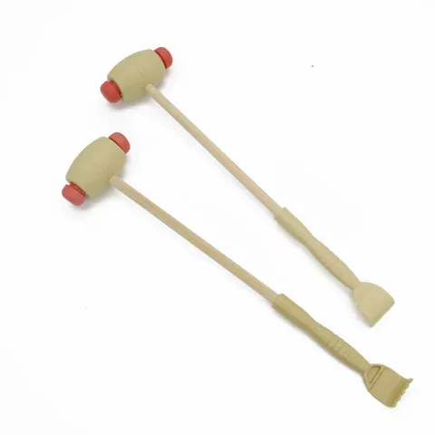 Wooden Back Scratcher And Massage Hammer Dual Sided Manual Body Massager Tool For Back Neck Relaxation Health Care