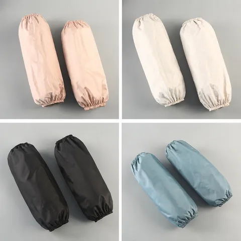 Kinder Wasserdichte Ärmelschoner PVC Ölfest Schmutzabweisend Armschoner Malerei Reinigung Schutzärmel Für Kinder