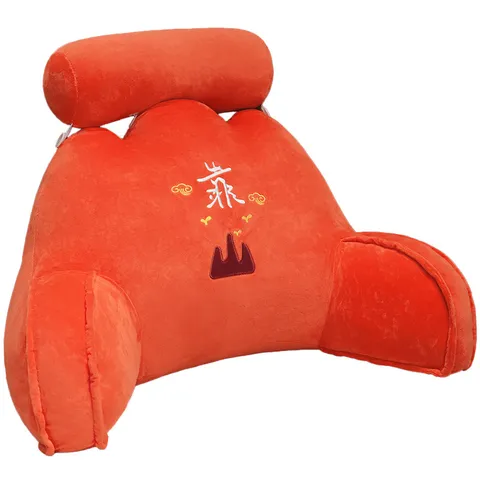 Cuscino Decorativo in Peluche Moderno Cuscino Schienale Comodo Cuscino di Supporto Lombare per Divano Ufficio Letto Casa