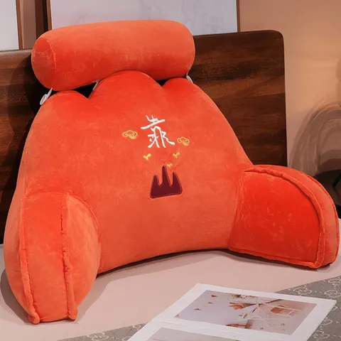 Cuscino Decorativo in Peluche Moderno Cuscino Schienale Comodo Cuscino di Supporto Lombare per Divano Ufficio Letto Casa