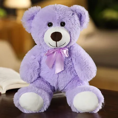 Carino Orsacchiotto di Peluche Giocattolo Morbido e Soffice Cuscino Bambola Compagno Regalo di Compleanno Per Bambini