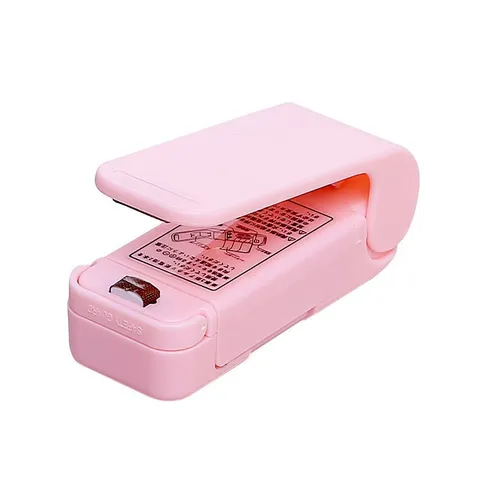 Mini Portable Plastic Bag Sealer Handheld Heat Seal Machine Snack Food Saver