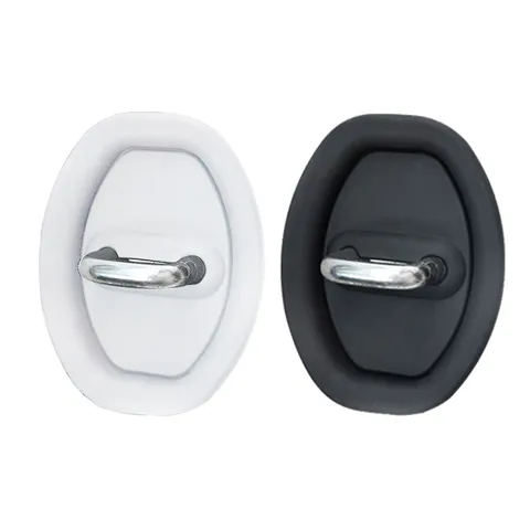 Couvercle de Protection de Serrure de Porte de Voiture Tampon Amortisseur en Silicone Tampon Anti-Collision Accessoires de Voiture