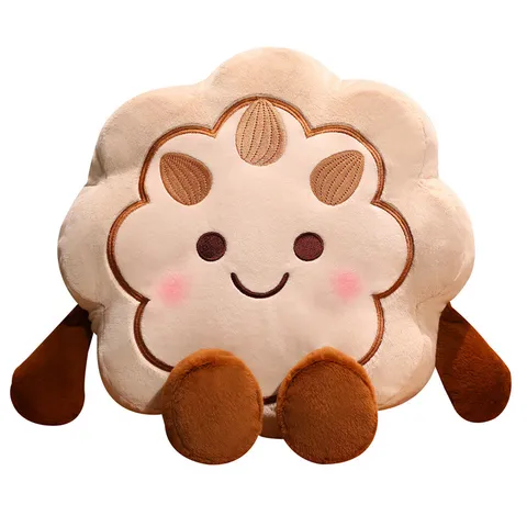 Giocattolo di Peluche Torta Lunare Simpatico Animale Impagliato Cuscino Cuscino Cartoon Creativo Regalo