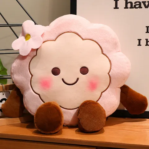 Giocattolo di Peluche Torta Lunare Simpatico Animale Impagliato Cuscino Cuscino Cartoon Creativo Regalo