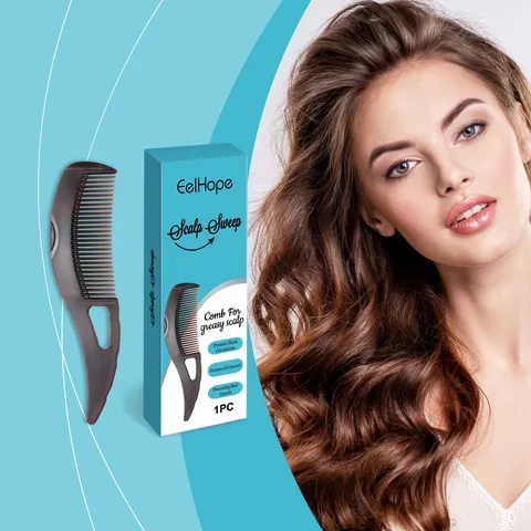 Ergonomische Hoofdhuid Massager Shampoo Borstel Zachte Haar Scrubber Diepe Reiniging Hoofdhuid Verzorging Tool