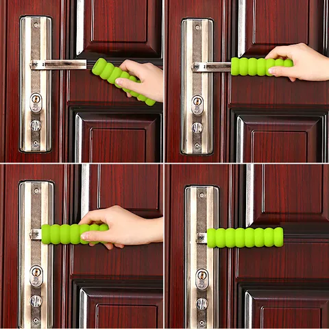 Thickened Foam Door Handle Cover Safety Protective Guard For Kids Children Bedroom Door Knob Anti-Collision Protector