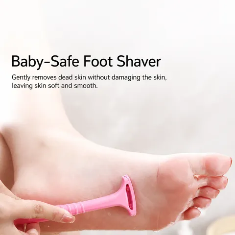 Manual Foot Callus Remover Plastic Pedicure Tool Portable Dead Skin Exfoliator Tool For Foot Care And Dead Skin Peeling