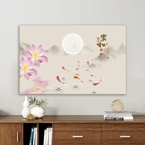 Nieuwe Chinese Stijl TV Stofhoes Elastische Volledige Dekking Beschermhoes Waterdichte Stof TV Scherm Protector Decor