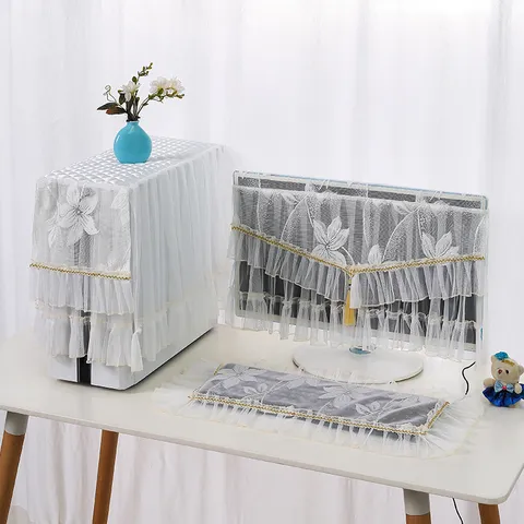 Minimalistiko Set Kalymmatos Skonis Ypologisti apo Dantela Eleganto Kentyma Prostasia Othonis Epifaneias