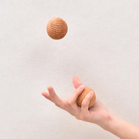 Buchenholz Massageball Massiv Holz Hand Massageball Hand Fitnessball Für Fingertraining Und Entspannung Gesundheitspflege