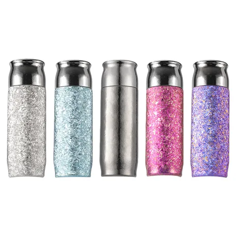Tasse Thermique en Titane Pur Double Paroi Isolé sous Vide Infuseur à Thé Bouteille d'Eau Avec Couvercle Magnétique Coffret Cadeau