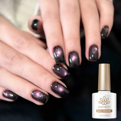 Born Pretty Magnetisch Kattenoog Nagelgellak Kameleon Glitter Langdurige UV LED Shimmer Manicure Nagelkunst Gel