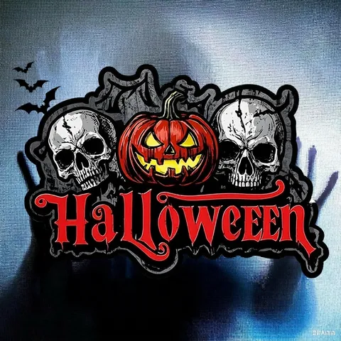 Halloween Skeleton Pumpkin Static Cling Window Stickers Spooky Skull Jack-O-Lantern Glass Decals For Storefront Home Party Decor