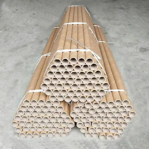 Kraft Paper Mailing Tubes Spiral Wound Cardboard Shipping Tube Small Diameter Round Paper Core For Documents Posters Storage