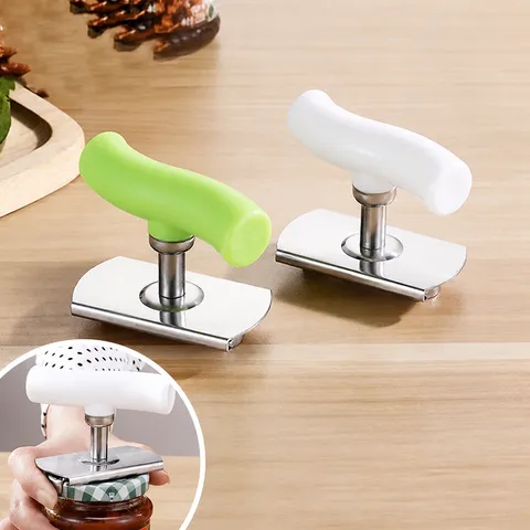 Edelstahl Verstellbarer Dosenöffner Kraftsparender Glasdeckel Twist Flaschenöffner Küchenhelfer Handliches Entfernungs-Werkzeug
