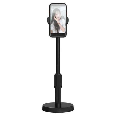 Multifunktionaler Desktop Telefonhalter Verstellbarer Tischstand für Live Streaming Smartphone Büro Schreibtisch Halterung