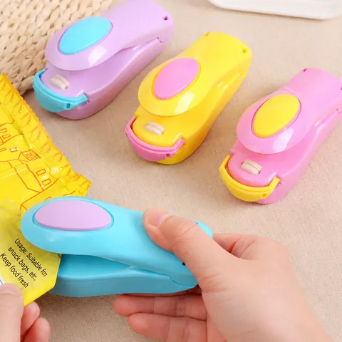 Portable Mini Bag Sealer Handheld Heat Seal Machine Plastic Food Storage Packing Sealing Machine Home Kitchen Gadget
