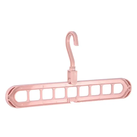 Multifunctionele Kunststof Magische Kledinghanger Draaibare Ruimtebesparende Kast Organizer Voor Garderobe Thuis Opbergen