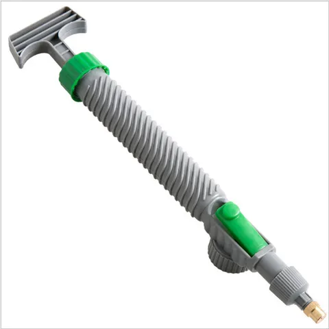 Manual Push Pull Bottle Sprayer Plastic Garden Watering Nozzle Adjustable Spray Head For Plant Flower Home Use