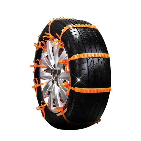 Chaîne Antidérapante de Pneu de Voiture Universelle Urgence Neige Boue Route Sécurité Collier de Serrage Chaîne à Neige en Plastique Pour SUV Berline Véhicules