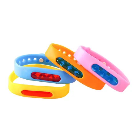 Cartoon Leuchtendes Mückenabwehr Uhr Silikon Anti Mücken Armband Tragbar Outdoor Kinder Insektenschutz Schnalle