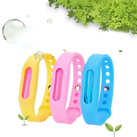 Cartoon Leuchtendes Mückenabwehr Uhr Silikon Anti Mücken Armband Tragbar Outdoor Kinder Insektenschutz Schnalle