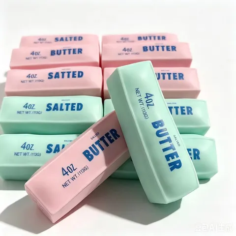 Slow Rebound Simulation Butter Block Squishy Toy Sensory Fidget Toy For Stress Relief And Fun