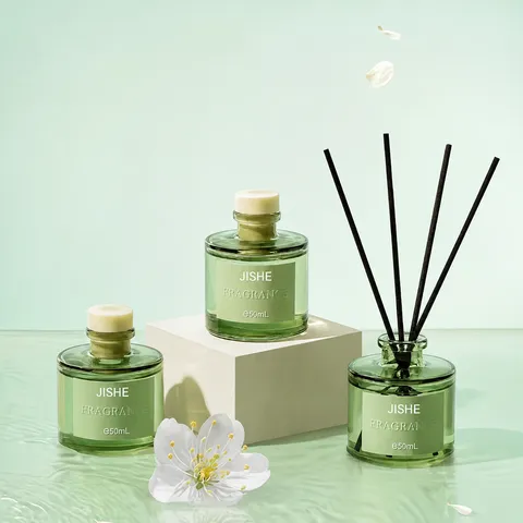 Home Fragrance Reed Diffuser Glass Bottle Liquid Air Freshener For Bedroom Living Room Office Decoration Scented Aroma