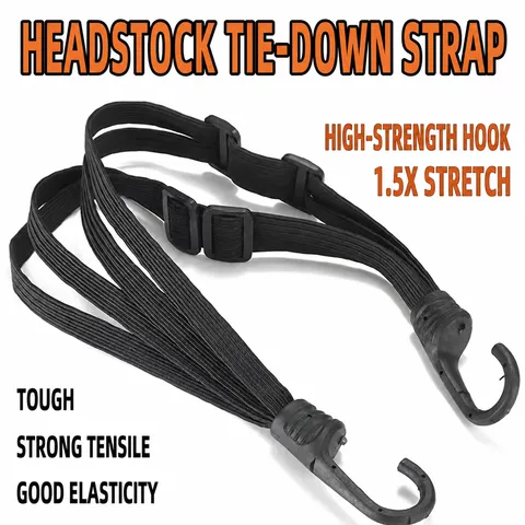 Multifunctional Motorcycle Helmet Luggage Elastic Rope Polypropylene Latex Adjustable Bungee Cord Strap