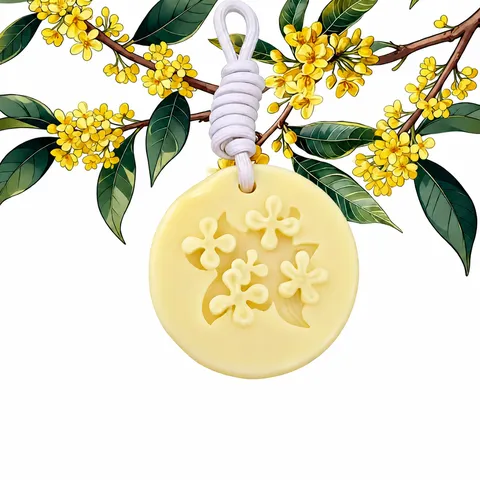 Osmanthus Scented Wax Tablet Long Lasting Air Freshener Solid Aromatherapy Piece For Wardrobe Bedroom Home Decor