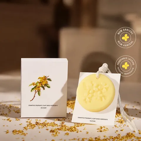 Osmanthus Scented Wax Tablet Long Lasting Air Freshener Solid Aromatherapy Piece For Wardrobe Bedroom Home Decor