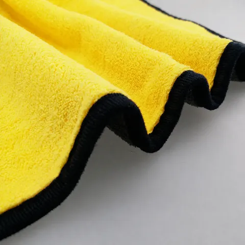 Thickened Coral Fleece Car Wash Cleaning Towel Double Sided High Density Absorbent Wipe Cloth Auto Cleaning Tool