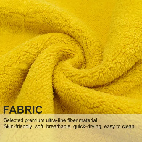 Thickened Coral Fleece Car Wash Cleaning Towel Double Sided High Density Absorbent Wipe Cloth Auto Cleaning Tool