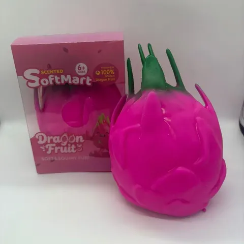 Simulation Dragon Fruit Squishy Toy Slow Rebound Cute Decompression Stress Relief Novelty Fidget Toy Desk Ornament