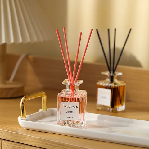 Aromatherapie Raumduft Diffusor Set Glasflasche Mit Ätherischem Öl Und Stäbchen Langanhaltender Lufterfrischer Für Innenraum Dekoration