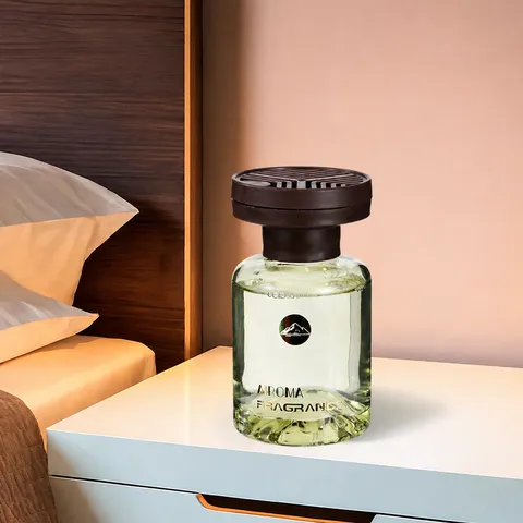 Car Aromatherapy Glass Bottle Long Lasting Air Freshener Home And Vehicle Scent Diffuser Bottle