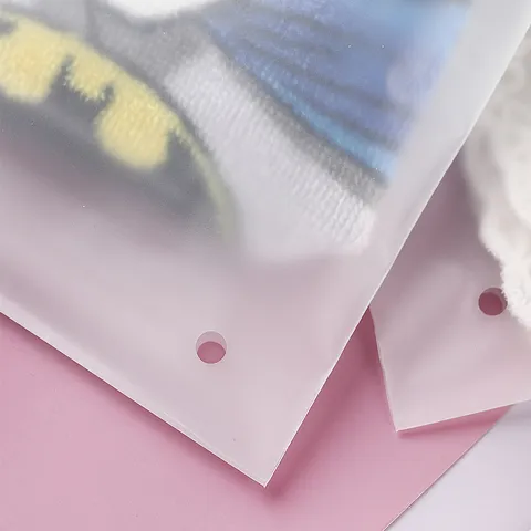 Mattierte Transparente Kleidung Reißverschlussbeutel Verdickte Kunststoff Lagerbeutel Für Reisen Hochwertige Selbstversiegelnde Staubdichte Wasserdichte Organizer Tasche