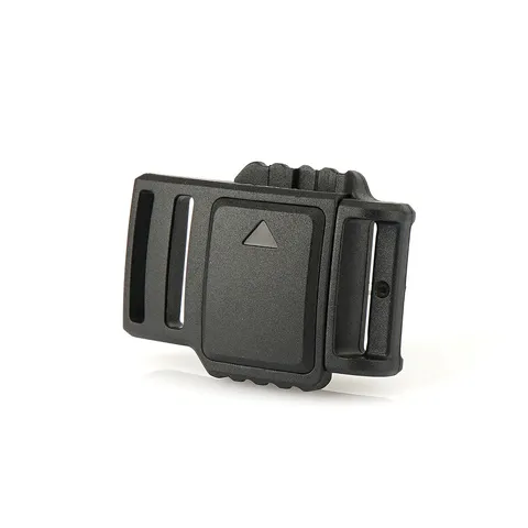 Magnetische Snelle Ontgrendeling Gesp Voor Outdoor Rugzak Helm Plastic Sluiting Clip Nylon Tas Accessoires Zwart
