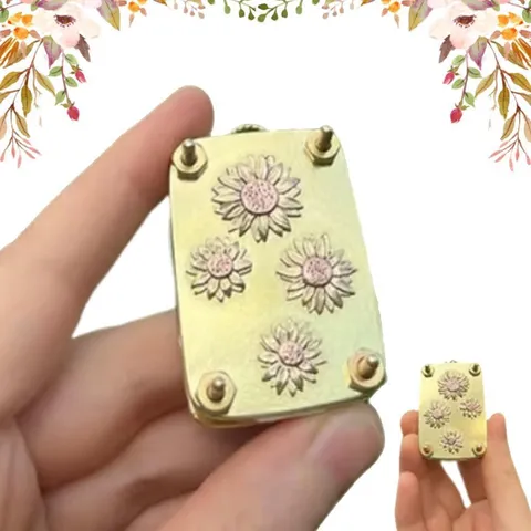 Kreative Metall Mikro Blumenpresse Mini Pflanzenproben Maker Geprägt Botanisch Handwerk Werkzeug Für DIY Handgemachte Proben