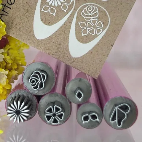 Metal Silicone Nail Art Stamp Pen Set Flower Butterfly Pattern Manicure Tool DIY Nail Design Stamping Tool For Women Beauty