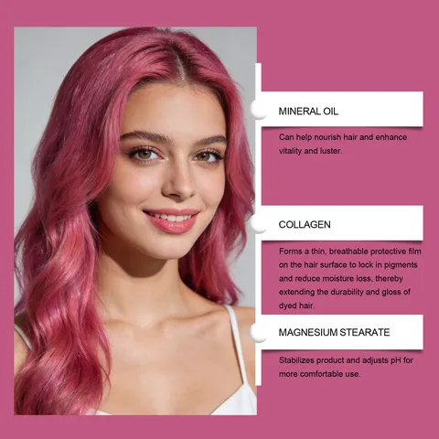 Temporäres Haarwachs Pink Haarfarbe Abwaschbar Temporäres Haarfärbewachs Für Styling Party Cosplay Täglichen Gebrauch