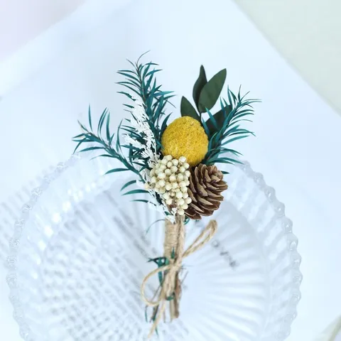 Mini Dried Flower Bouquet Natural Plant Dried Flowers For Home Decor Desktop Ornament Gift Party Table Decoration