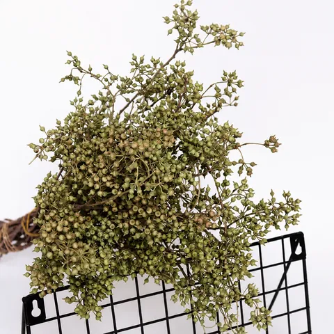 Ramo de Flores de Mijo Seco Natural Para Arreglos Florales y Decoración del Hogar