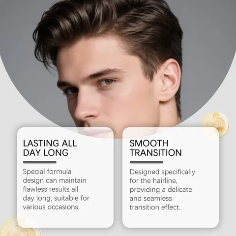 Haarlijn Schaduw Poeder Uitgroei Bijwerken Concealer Haar Kleur Poeder Waterdicht Draagbare Spons Kop Haarstyling Make-up