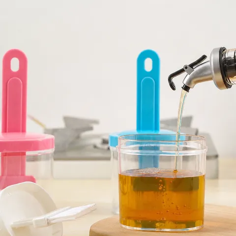 Kitchen Oil Brush Bottle High Temperature Resistant Silicone Basting Brush Food Grade Oil Dispenser For BBQ Baking Cooking