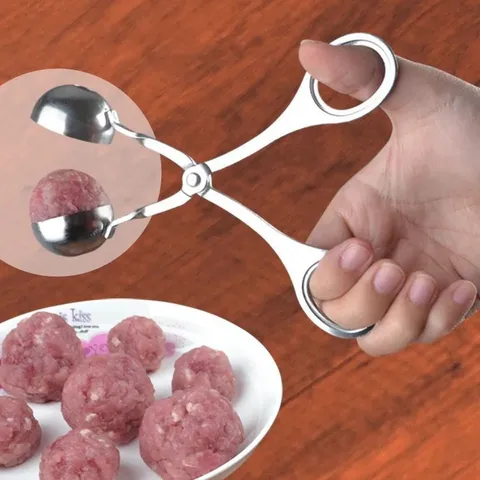 Stainless Steel Meatball Maker Clip Rice Ball Mold Kitchen Gadget DIY Meatball Tool Cooking Utensils