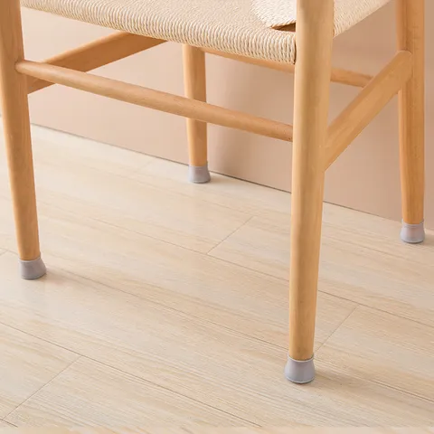 Silicone Chair Leg Covers Furniture Protectors Anti Slip Mute Floor Protection Table Foot Pads Round Square Furniture Caps
